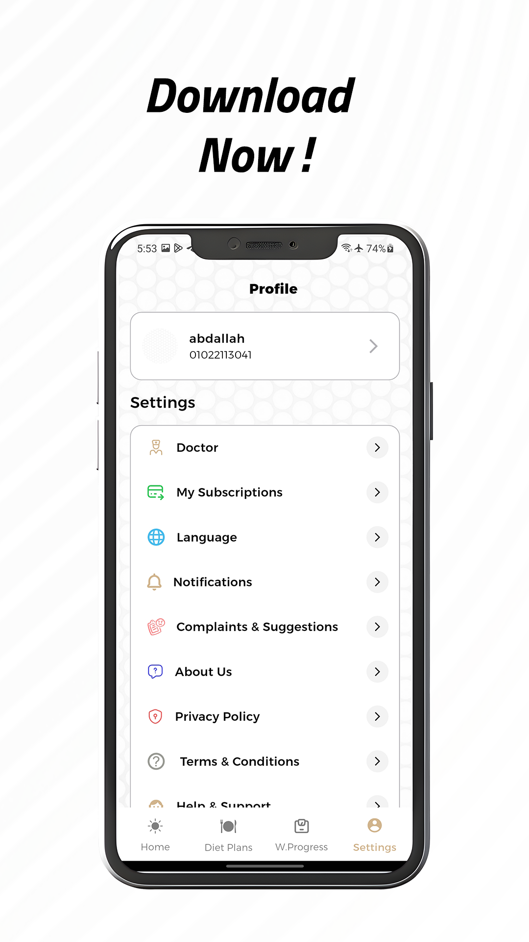 تحميل تطبيق Calorie 7
